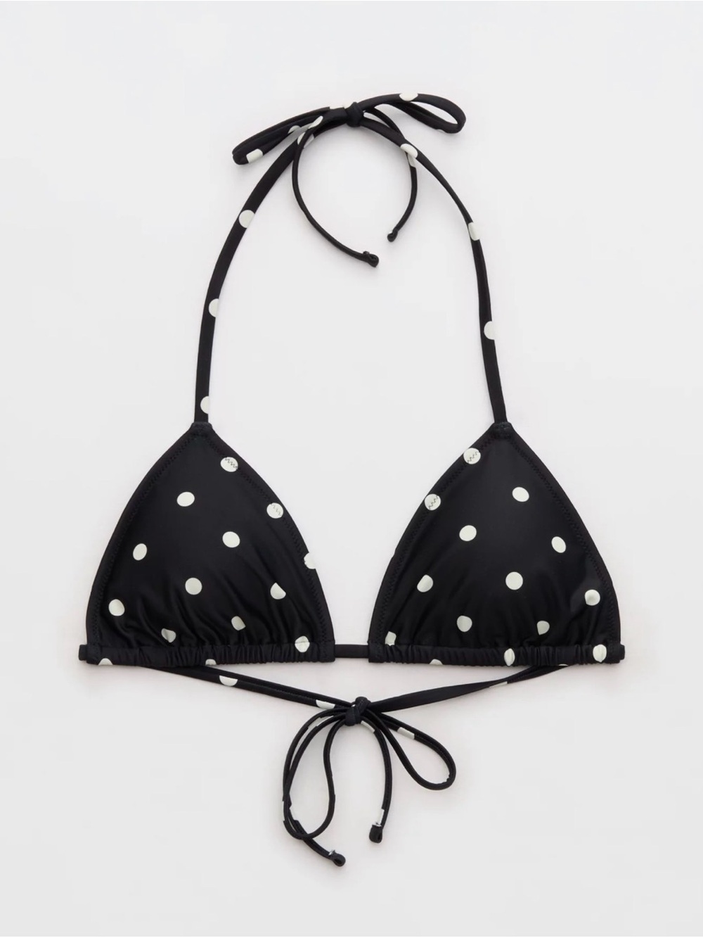 aerie Polka Dot Triangle Bikini Top